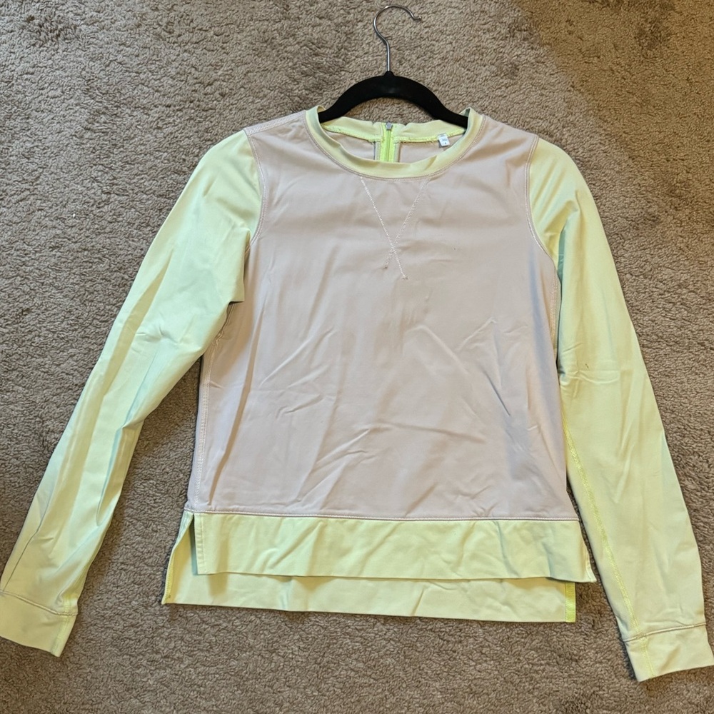 Lululemon Run Warm Up Crew long sleeve size 4